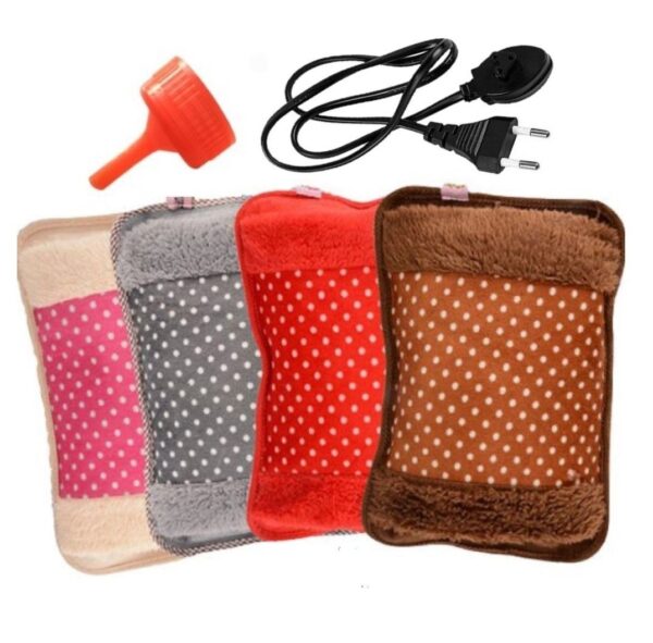 Electric Hot Water Bag (Premium Quality) Mix Color 3 Pcs