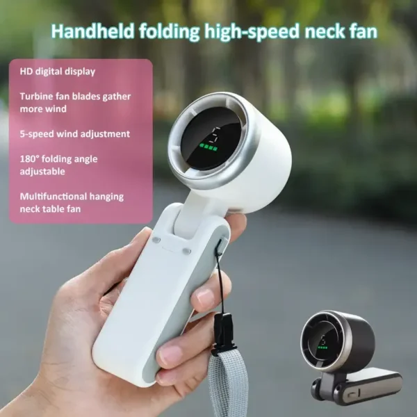 XUNDD XDOT-065 FOLDING HIGH SPEED HANDHELD FAN